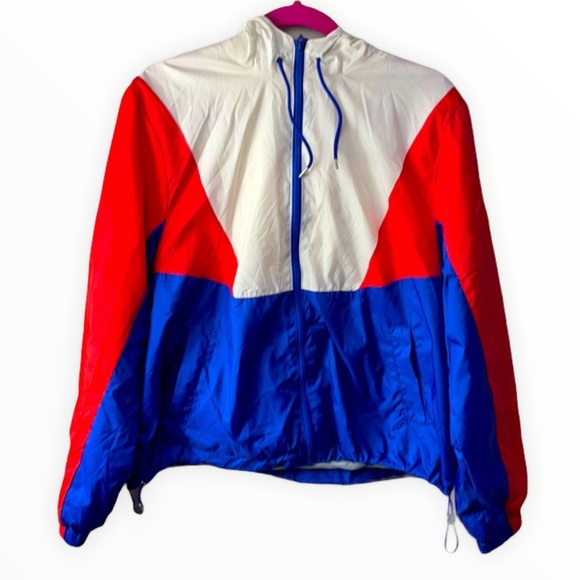 H&M Jackets & Blazers - H&M Color Block Windbreaker Jacket